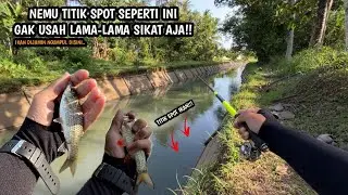 CIRI CIRI TITIK SPOT IKAN NGUMPUL YA SEPERTI INI!! Mancing wader dan melem pakai teknik kumbul