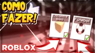 ROBLOX - COMO FAZER A MISSÃO DO FUTEBOL E DA MANTEIGA!! (Build a Boat For Treasure)