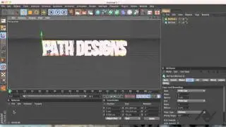 C4D Tutorial #2 (Beginners) : How to make basic 3D text and how to render it without a background.