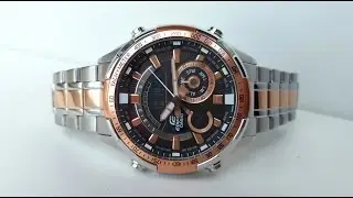 Something new. Casio Edifice ERA-600. Overview and Setup (Review and setting)
