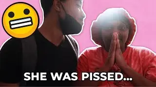 IM  LEAVING YOU PRANK ON GIRLFRIEND ** SHE GETS MAD !!**