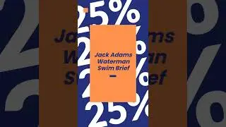Jack Adams Waterman Swim Brief