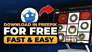 How To Download in Freepik (FREE) | 100% WORKS | FAST & EASY | NO Yapping! | Freepik Download FREE