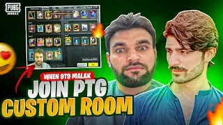 When 9t9 malak join ptg Lala custom room /PUBG MOBILE / 9t9 malak