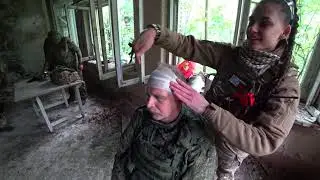 Ранение головы, как сделать повязку 