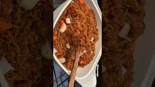 How To Make Ghana Jollof Rice Recipe | Jollof Rice Recipe | Ghana jollof #africanfood #ghanafood