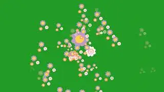 green screen flowers effects