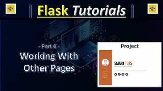 Part6 - Working with Other pages - Creating Your Portfolio Website With Flask - Flask Tutorials