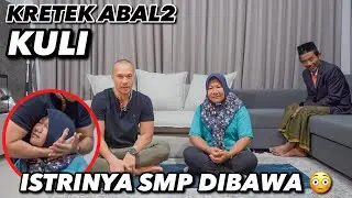 KRETEK ABAL2 ISTRI KULI BANGUNAN.. KASIAN TANGANNYA SAKIT 🥲