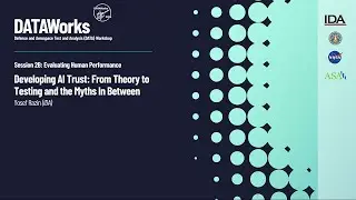 Session 2B: Developing AI Trust: From Theory to Testing and the Myths In Between