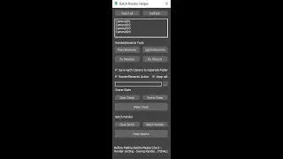 Render  Batch Helper