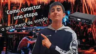 🔌🎚Cómo conectar una etapa de potencia | como conectar un amplificador de sonido profesional