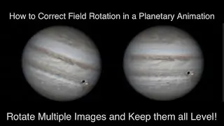 Correct Field Rotation in Planetary Animations