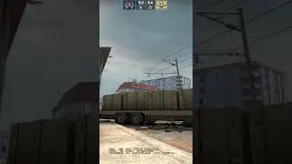 Monster Smoke from CT Spawn on Ovcerpass #shorts #csgo