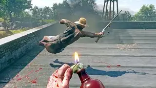 🔥🧨[4K] Dynamite & Fire Bottle Gameplay #57 - Red Dead Redemption 2