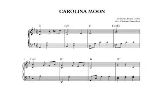 Carolina Moon - Piano