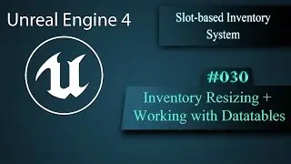 [Eng] Slot-based Inventory System: Resizing the Inventory and Working with Datatables 