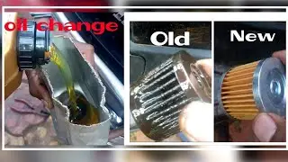 How to change scooter Engine oil and Oil Filter at home | #Access125 |#Mechfix