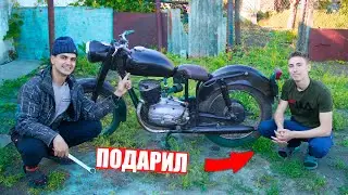 I GAVE A SCHOOLBOY A MOTORCYCLE AND HE CRIED WITH LAUGHTER!!! :D