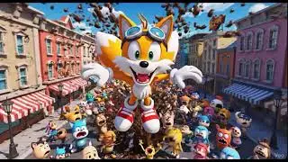 Tails poops on the town