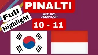 indonesia vs korea selatan | Pinalti 11 - 10