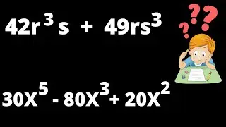 Factoring Out GCF in simple steps