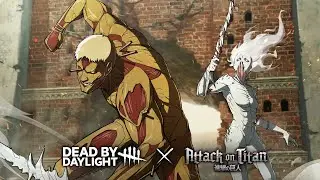 Dead by Daylight | Armored Titan Oni and War Hammer Titan Spirit Gameplay