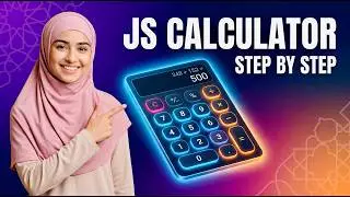 Calculator Project using HTML CSS & JS 