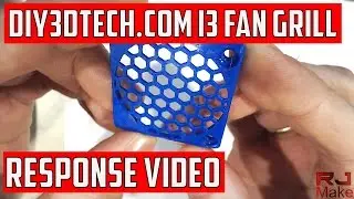 i3 Fan Shroud Video Response to DIY3DTech.com