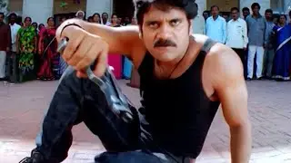 మాస్ దుమ్ము లేచిపోద్ది || Nagarjuna Evergreen Best Claimax Scene || Nagarjuna, Raghuvaran, Jyothika