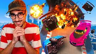 I ORGANIZED THE MOST EXPLOSIVE RACE in GTA 5!