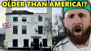 American Reacts to The OLDEST Pubs in London! *SHOCKING*