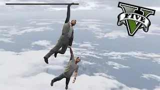 Los MODS mas Absurdos De GTA V - Colgados Del Cielo !! WTF - ElChurches
