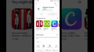 How to control screen rotation in android smartphone?