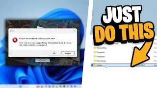 How To Fix Roblox Encountered An Unexpected Error FAST!