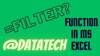Filter Function in MS Excel|Go to Special in MS Excel|Tips and Tricks|Data Cleaning in MS Excel