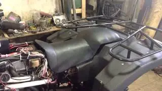 Изготовление сиденья \ самодельный квадроцикл \ из оки\ туйжуг