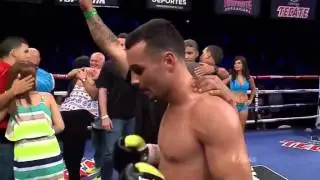 Christopher Diaz Vs Alcides Santiago - SOLO BOXEO 08-15-2015