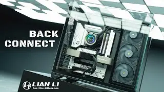LIAN LI enters the back connect game | OLED desk PC!