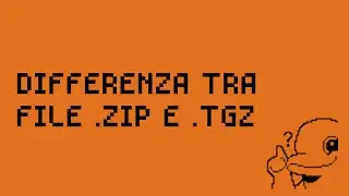Flipper Zero FAQ - file TGZ e ZIP: cosa cambia? 