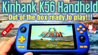 Kinhank K56 retro handheld review I PS2 GameCube test