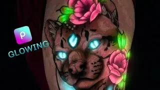 PicsArt glowing ..!