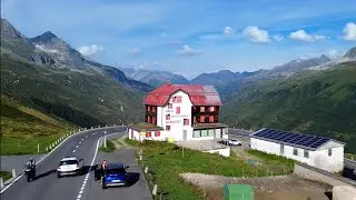 I am Leaving Chamonix. Driving most beautiful road in Switzerland 🇨🇭