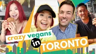 What We Ate in TORONTO As VEGANS! (Toronto Vegan Food Tour & Travel Vlog, Part 1)