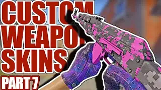 CUSTOM WEAPON SKINS (Part 7) ★ CS:GO Showcase