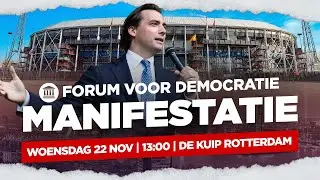 LIVE: FVD manifestatie bij De Kuip!