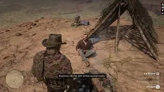 Eye Patched Man Tells Arthur About The Strange Man In Armadillo