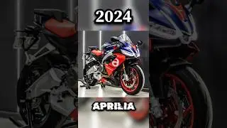 Evolution of Aprilia Superbikes 🔥(1990 ~ 2024) #shorts #virel #superbike