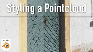 Styling a PointCloud in Blender [Blender 2.93] | English