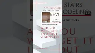 How to model modern stairs in Revit